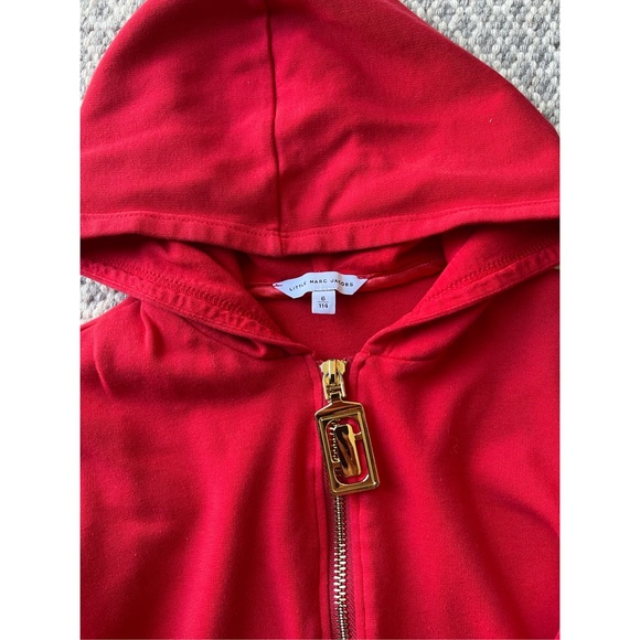 💥NEW💥 LITTLE MARC JACOBS Milano Hooded Dress - Picture 3 of 7